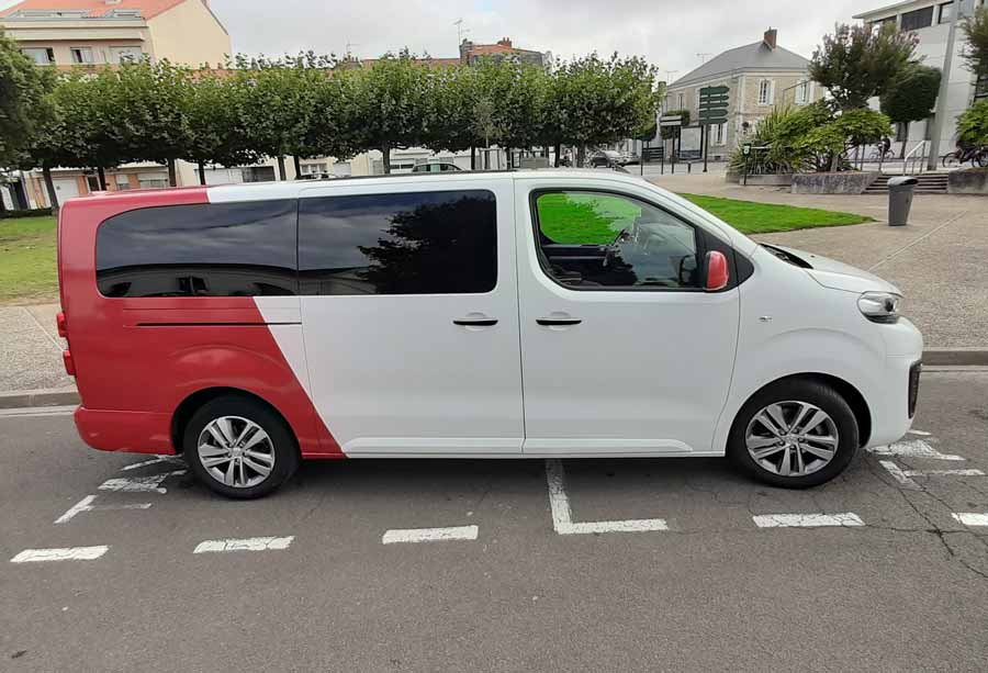 Covering wrapping Peugeot aux Sables d'Olonne en Vendée