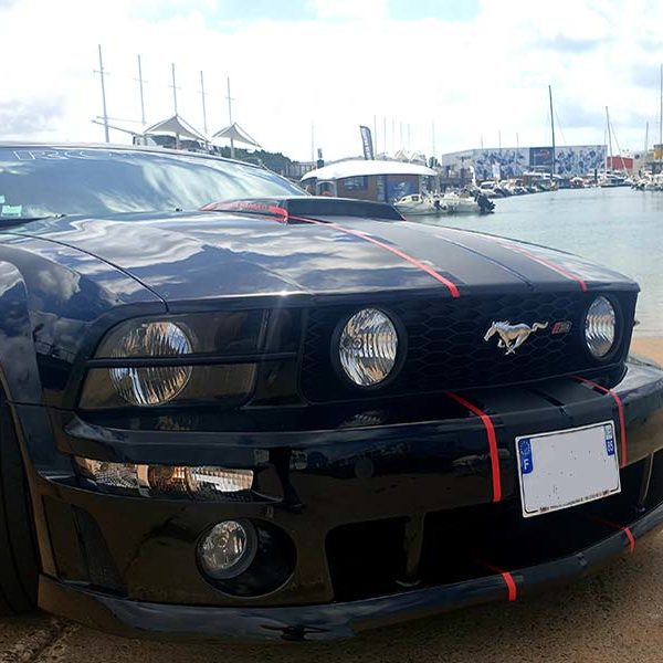Wrapping Ford Mustang aux Sables d'Olonne en Vendée