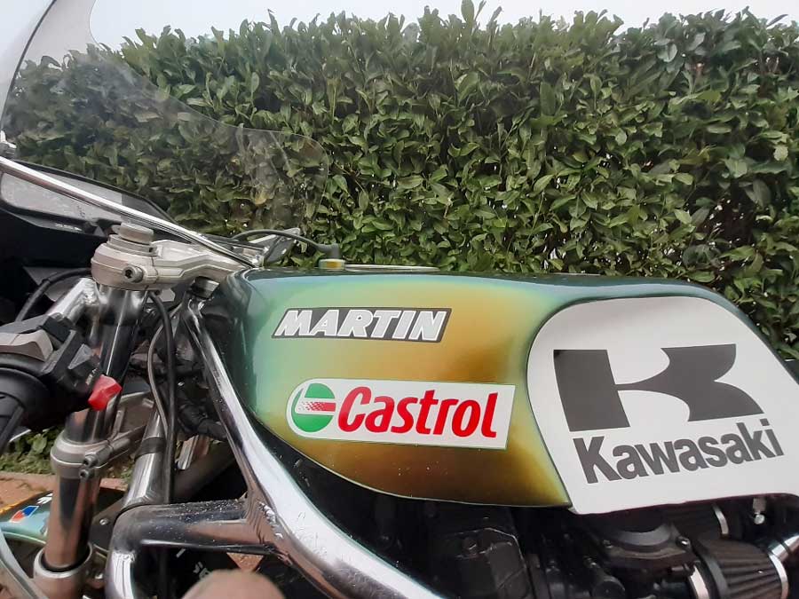 Covering moto Martin